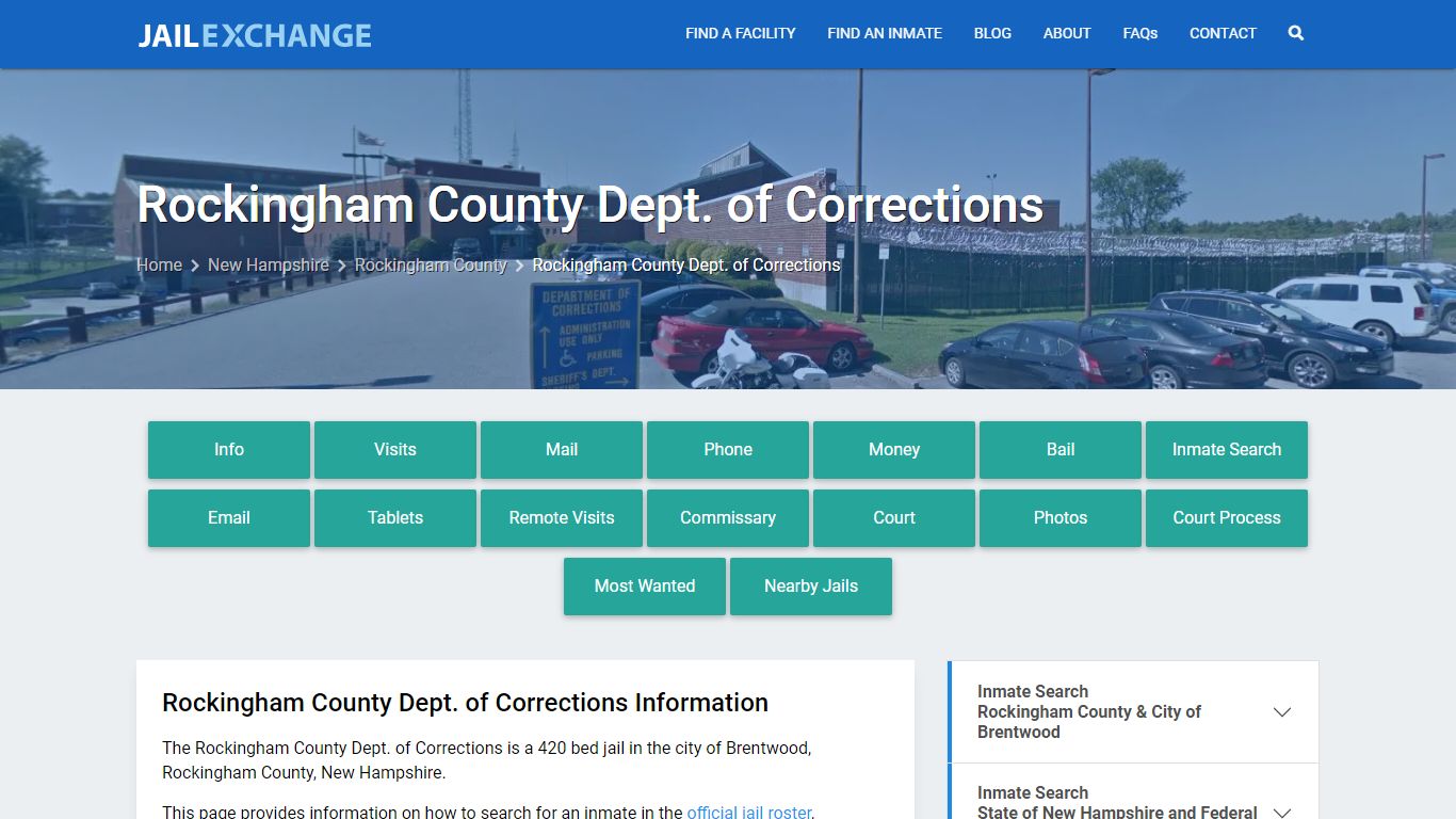 Rockingham County Dept. of Corrections - Jail Exchange
